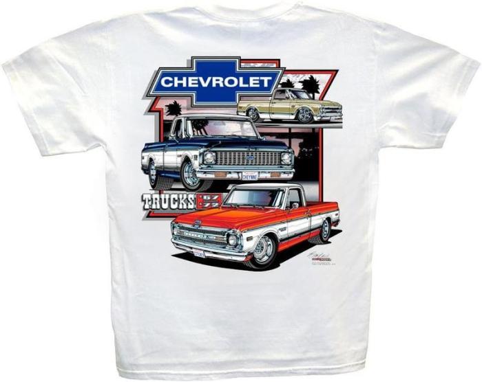 Chevrolet Trucks Printed Men's Oversized T-shirts