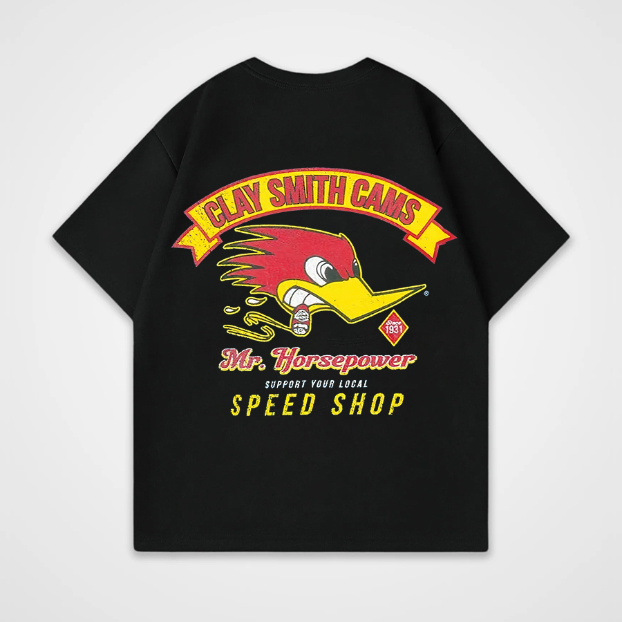 Clay Smith Cams Printed Unisex Oversized T-shirt Image - 5