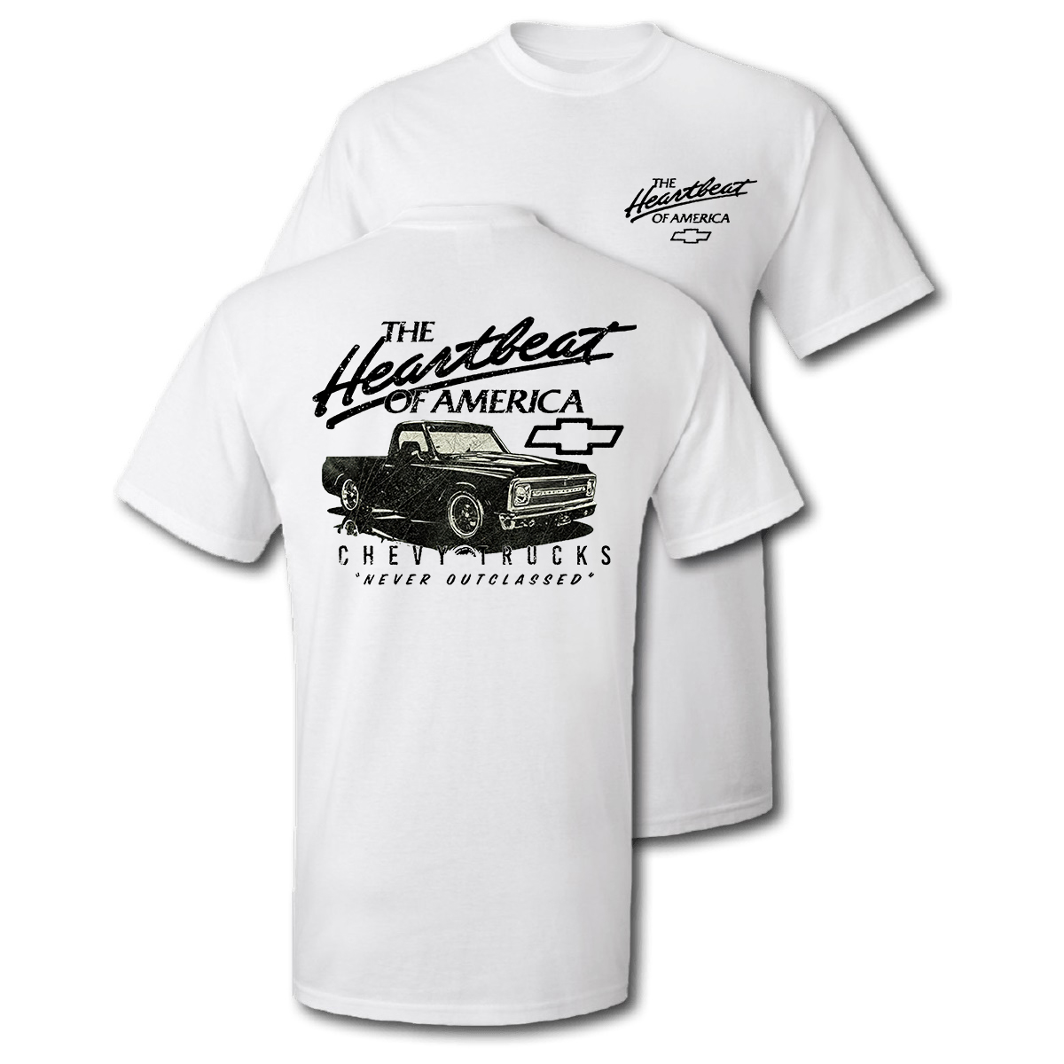 The Heartbeat Of America Printed Unisex T-shirt