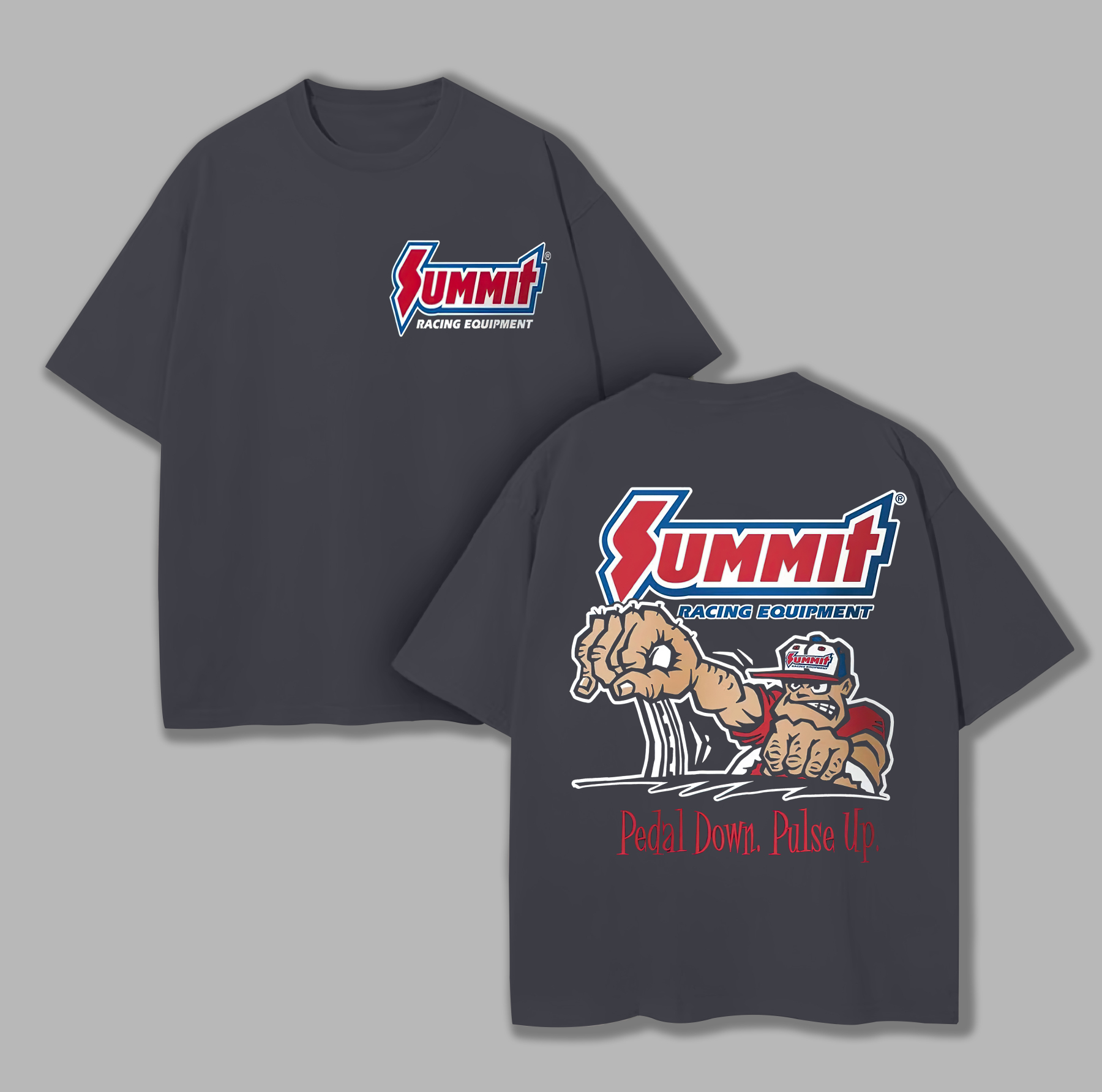 Summit Racing Equipment Printed Unisex Oversized T-shirt Image - 8