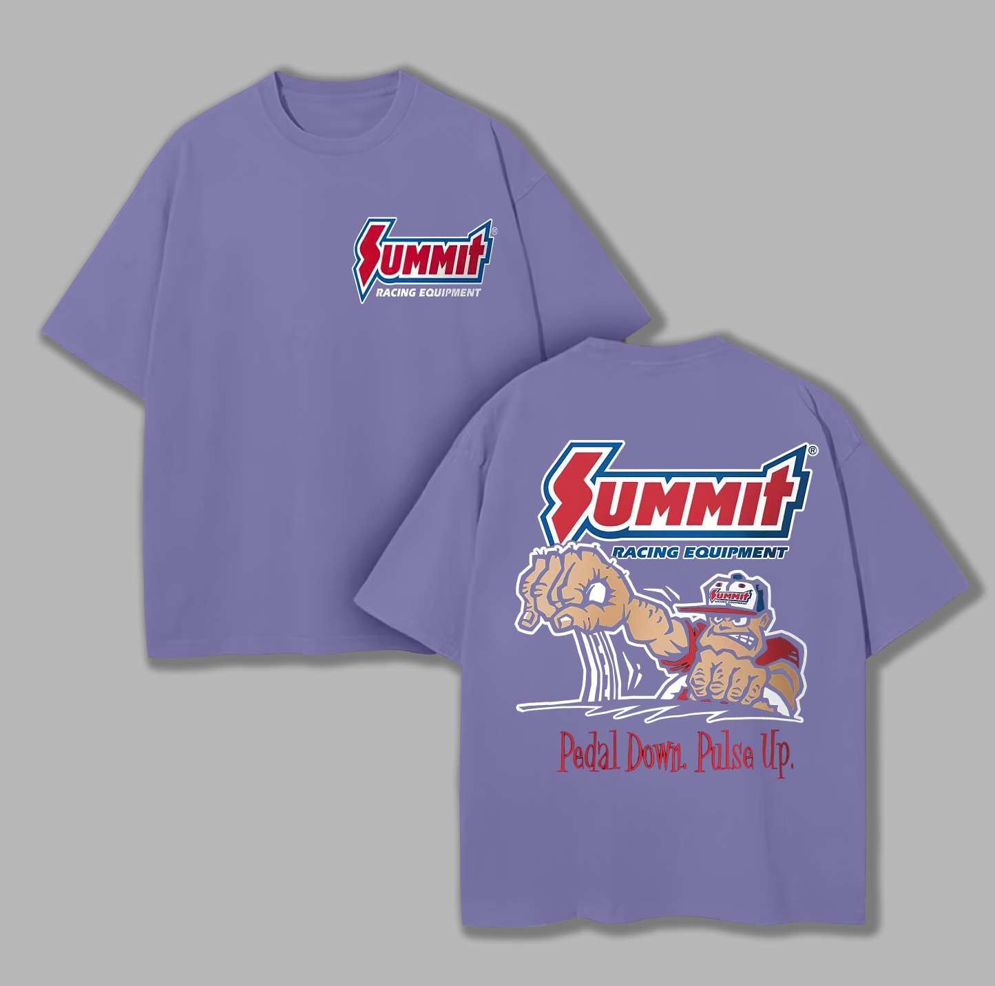 Summit Racing Equipment Printed Unisex Oversized T-shirt Image - 11