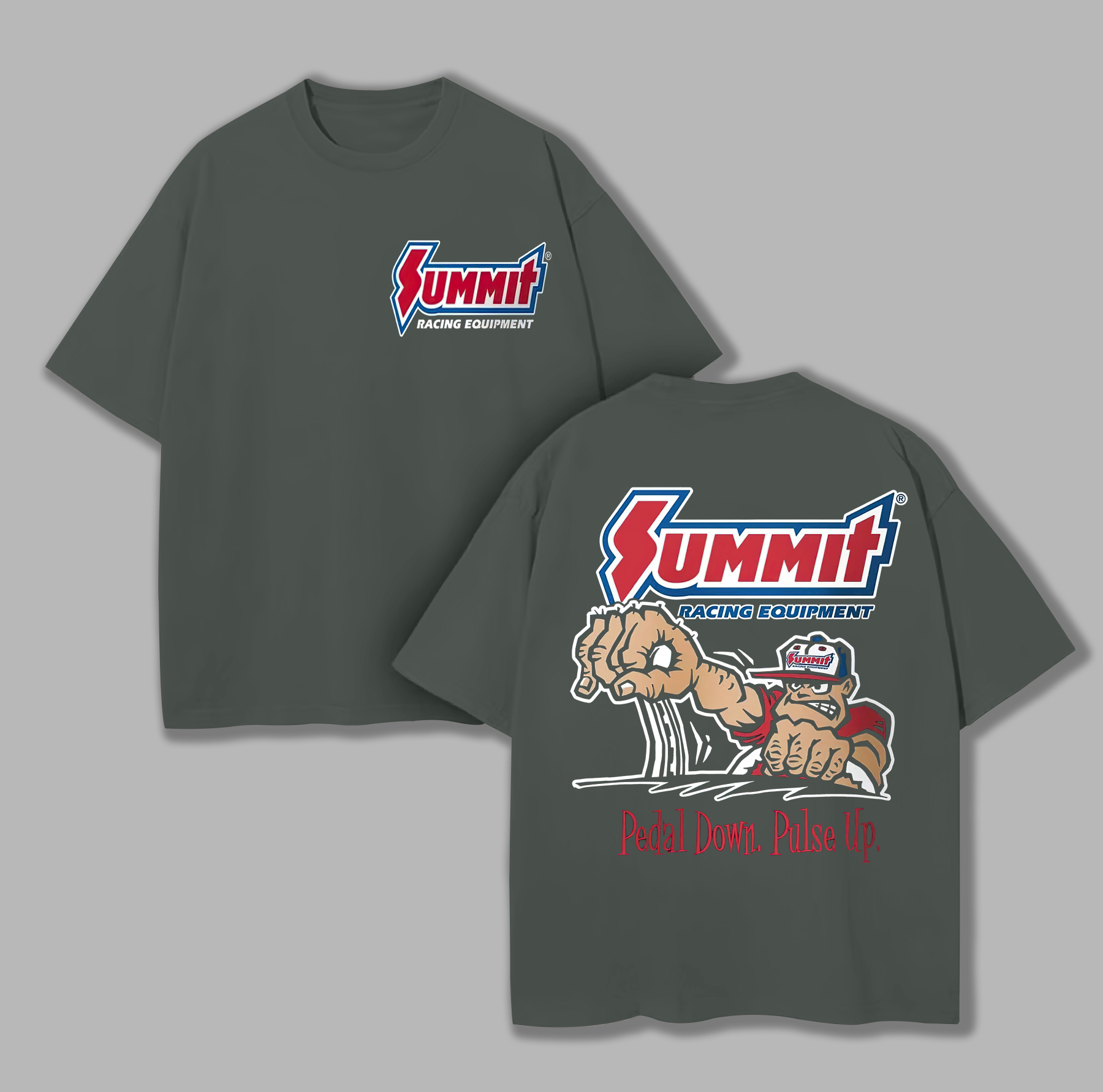Summit Racing Equipment Printed Unisex Oversized T-shirt Image - 12