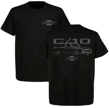 Chevrolet Vintage Printed Unisex Oversized T-shirt Image - 1