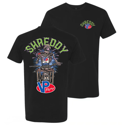 Shreddy VP Racing Printed Unisex Oversized T-shirt Image - 1