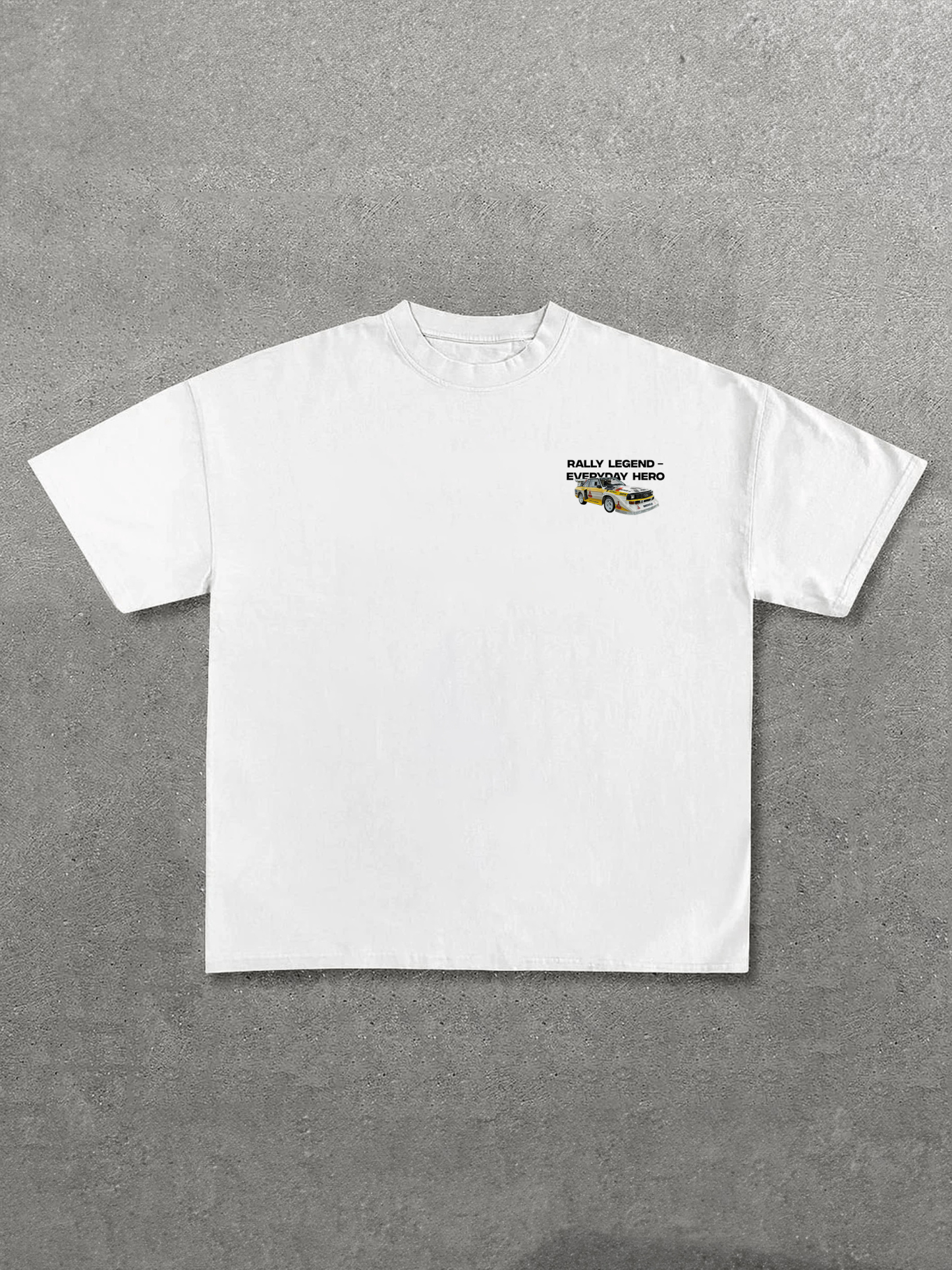 Rally Legend - Everyday Hero Printed Unisex T-Shirt Image - 2