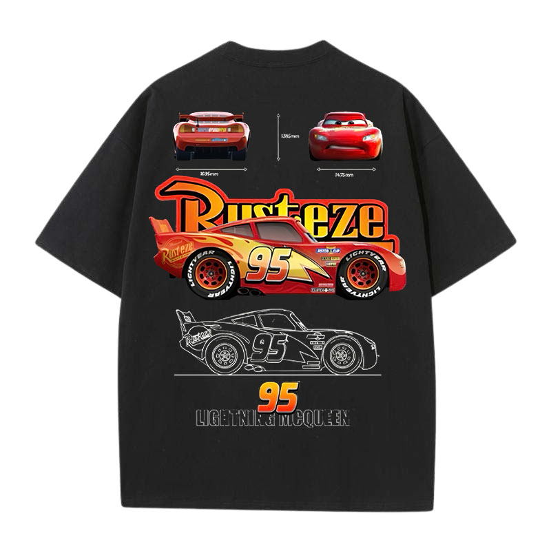 Lightning McQueen Printed Unisex T-shirt Image - 1
