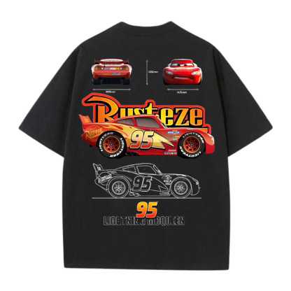 Lightning McQueen Printed Unisex T-shirt Image - 1