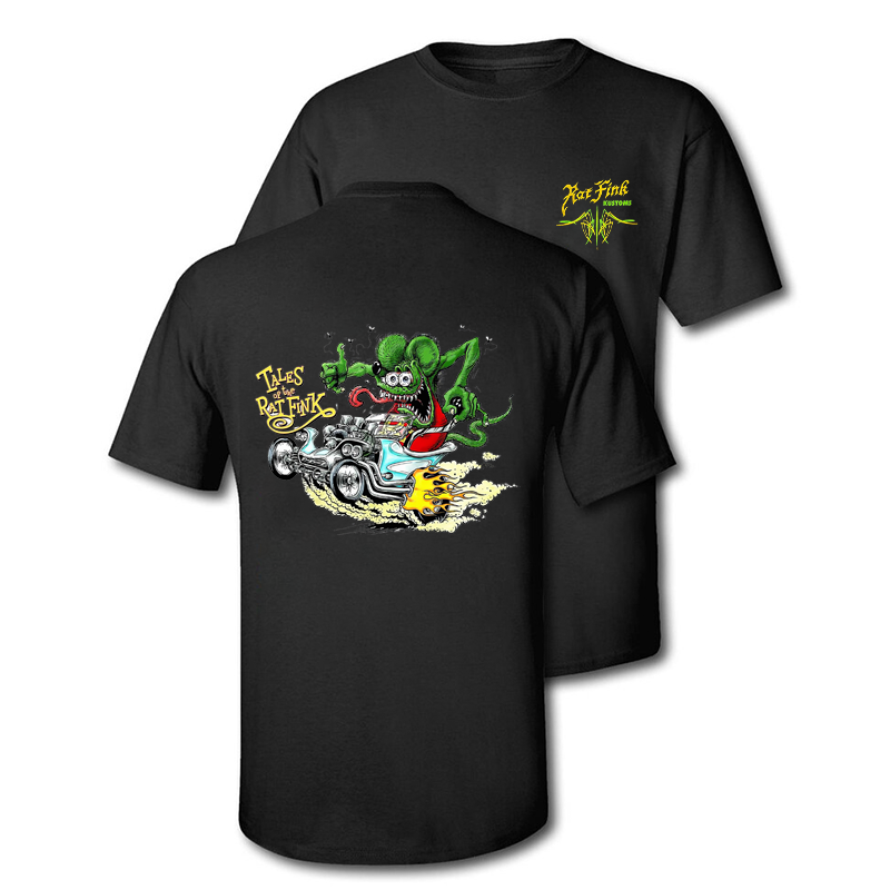 Tales Of The Rat Fink Printed Unisex T-shirt Image - 1