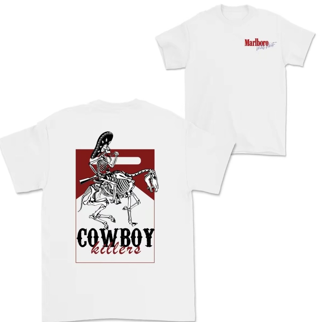 Marlboro Cowboy Killers Printed Unisex T-shirt Image - 1