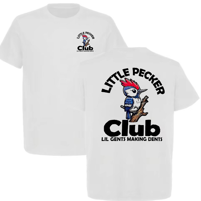 Little Pecker Club Printed Unisex Oversized T-shirt