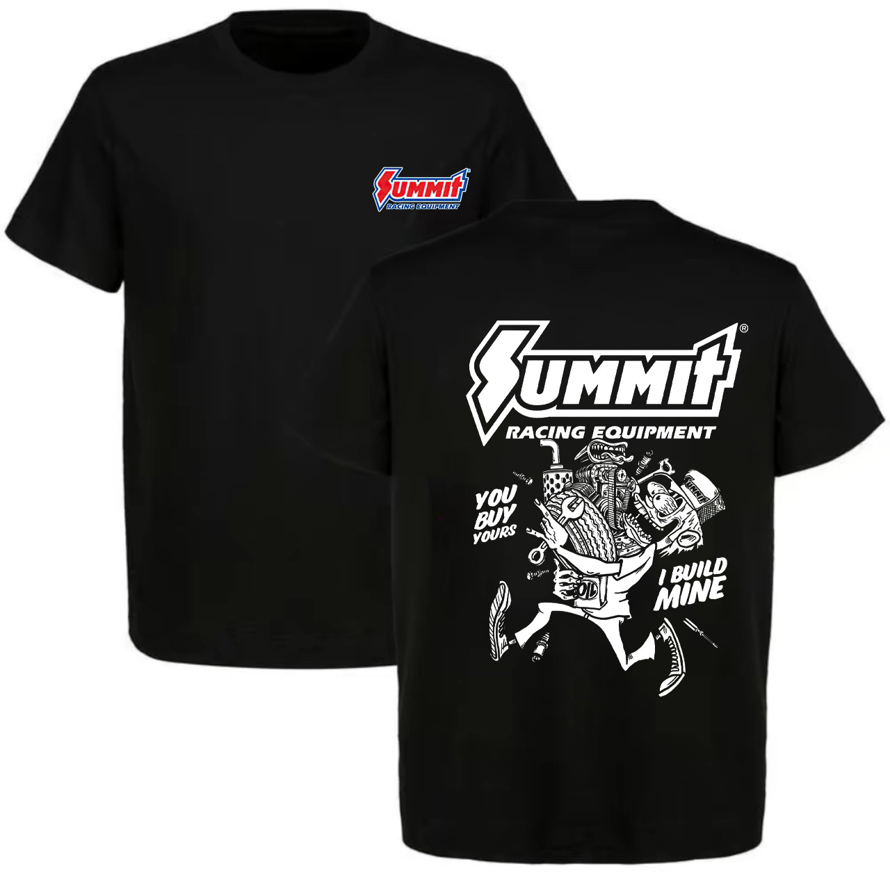 Summit Racing Equipment Printed Unisex Oversized T-shirt Image - 1