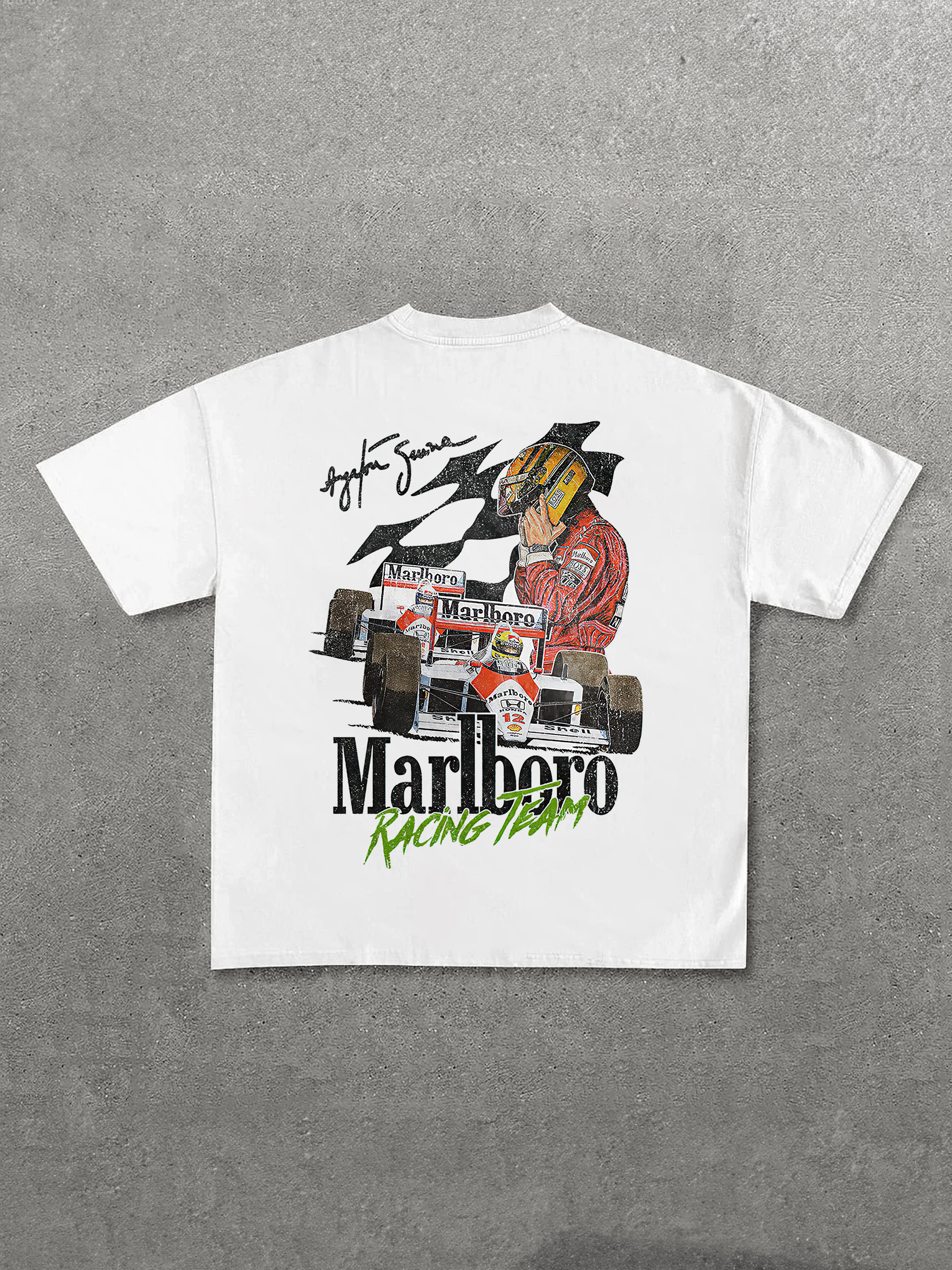 Marlboro Racing Team Printed Unisex T-Shirt Image - 1