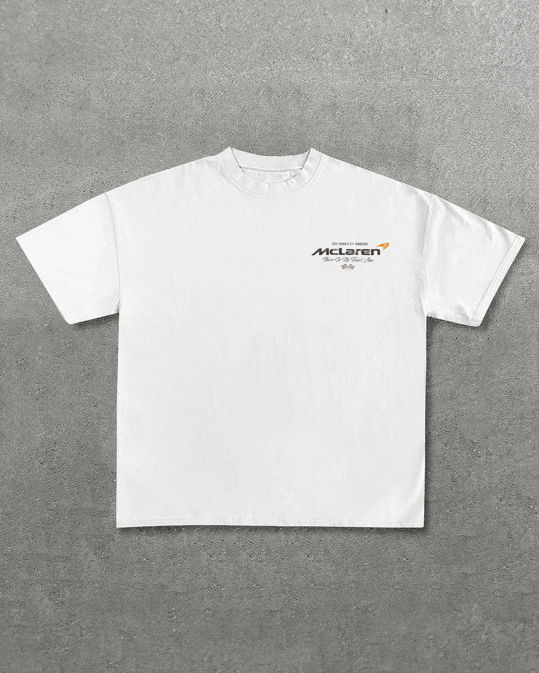 60 Years Of Racing McLaren Printed Unisex T-Shirt Image - 2