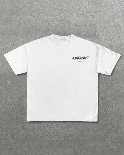 60 Years Of Racing McLaren Printed Unisex T-Shirt Image - 2