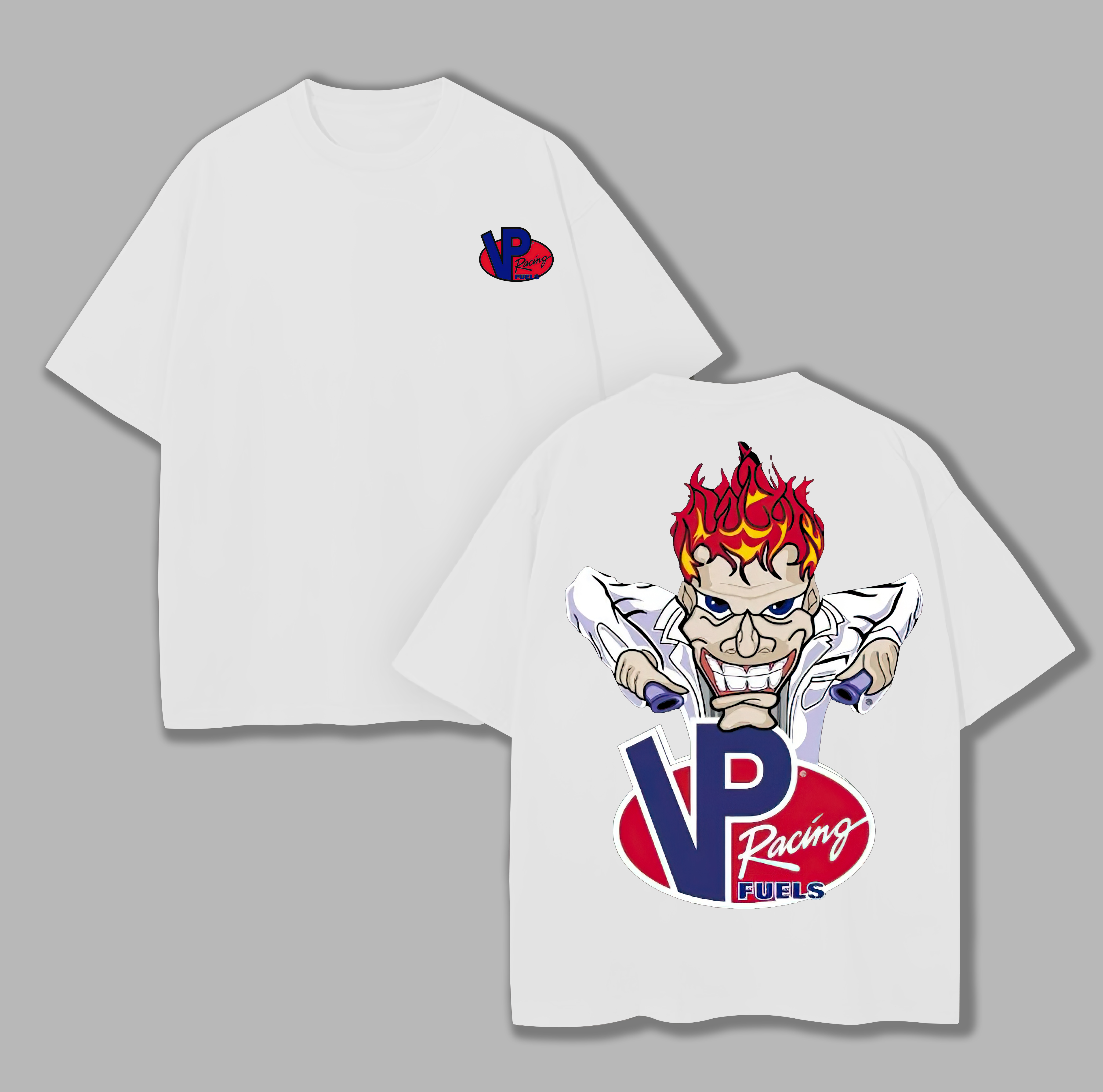 VP Racing Fuels Printed Unisex Oversized T-shirt Image - 7