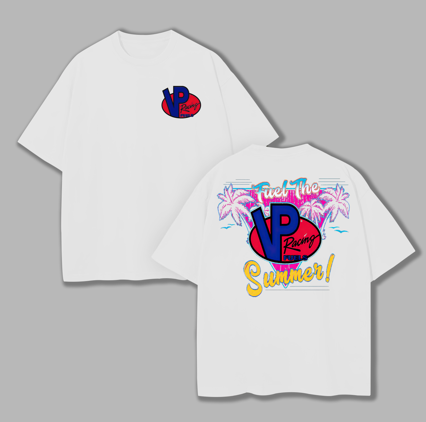 Fuel The VP Racing Printed Unisex Oversized T-shirt Image - 10