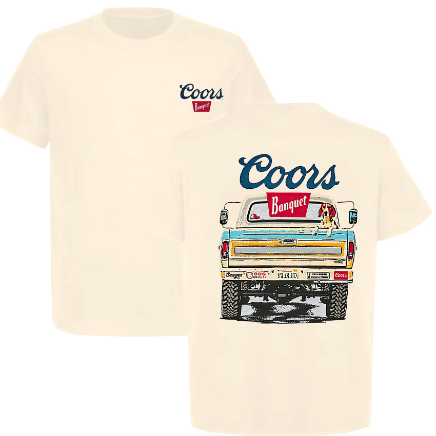 Coors Banquet Printed Unisex T-shirt Image - 1