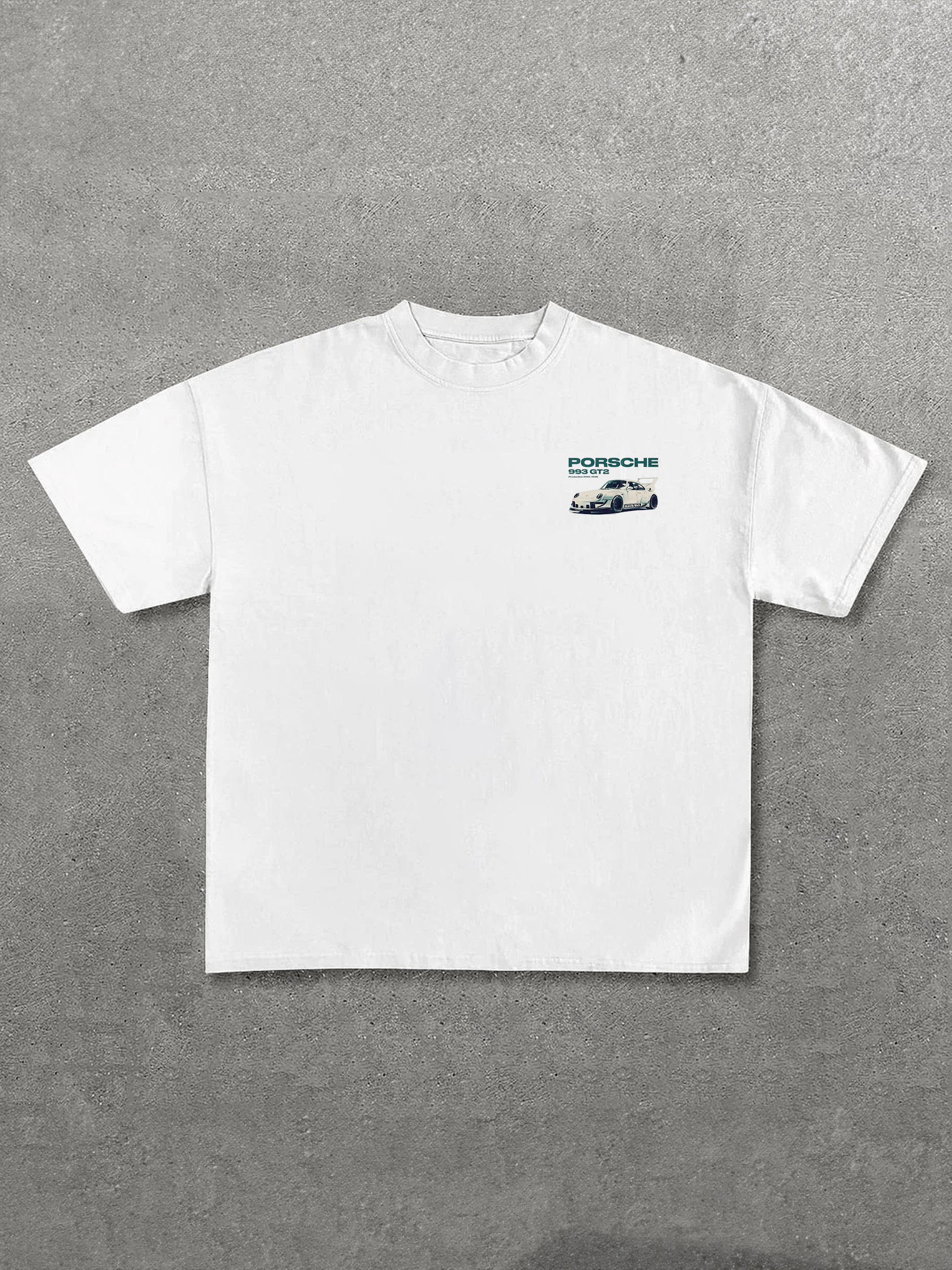 Porsche 993 GT2 Printed Unisex T-Shirt Image - 2