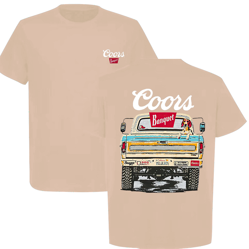 Coors Banquet Printed Unisex T-shirt Image - 9