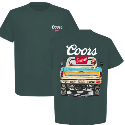 Coors Banquet Printed Unisex T-shirt Image - 8