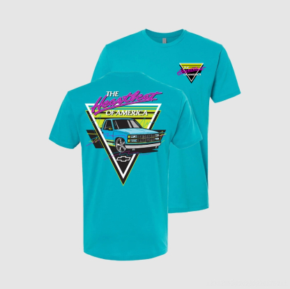 The Heartbeat Of America Printed Unisex Oversized T-shirt Image - 9