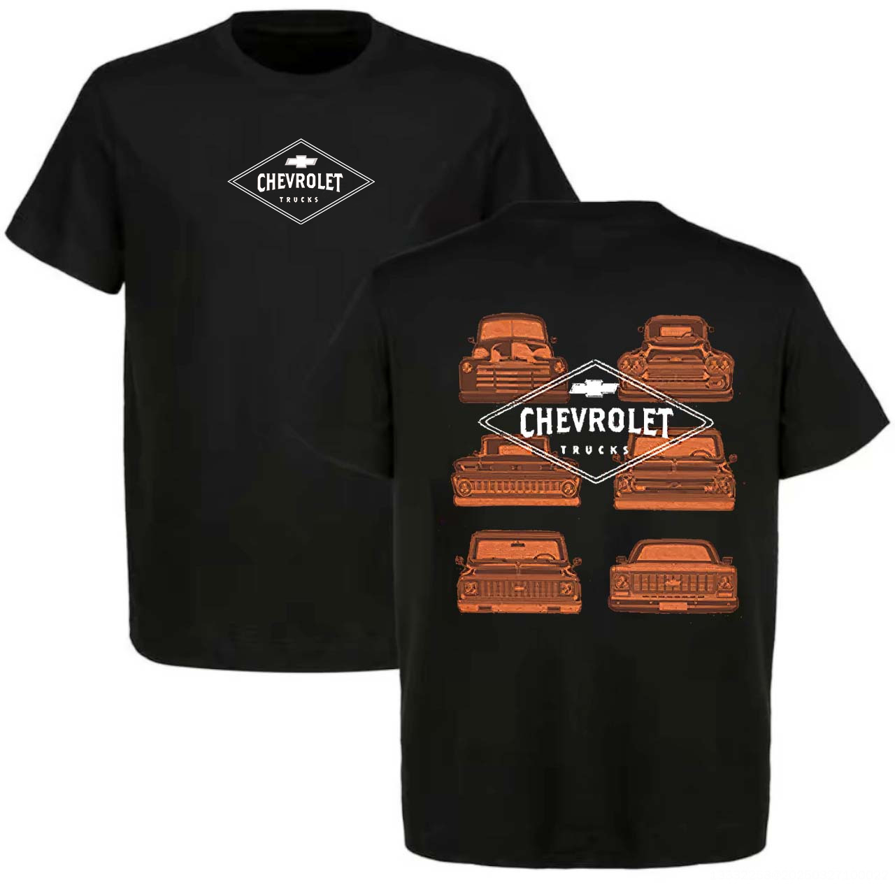 Chevrolet Trucks Printed Unisex Oversized T-shirt Image - 1