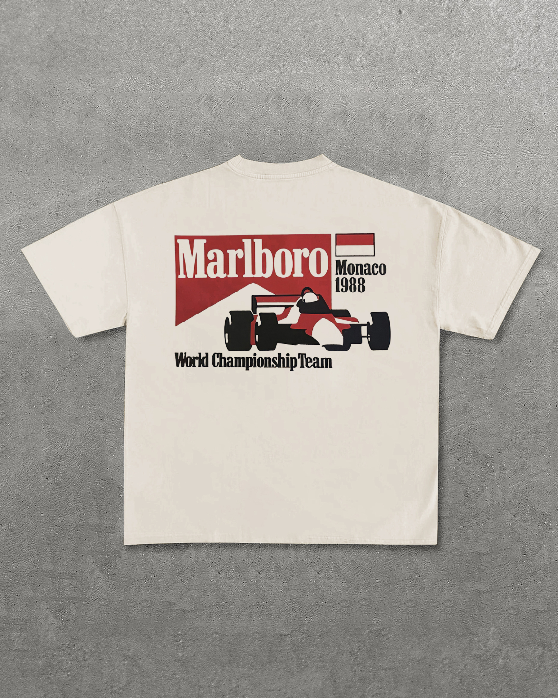 Marlboro World Championship Team Printed Unisex T-Shirt Image - 7