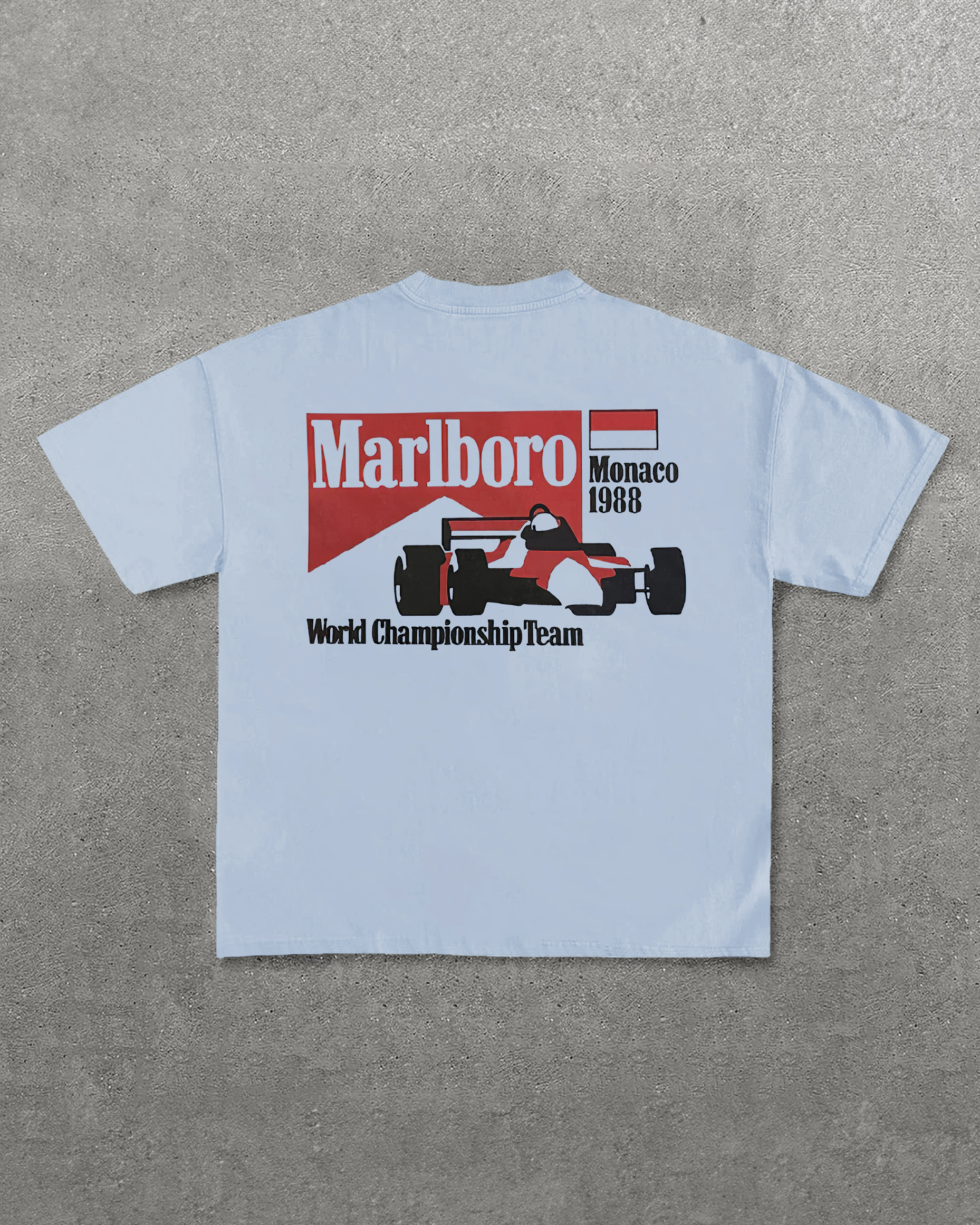 Marlboro World Championship Team Printed Unisex T-Shirt Image - 9