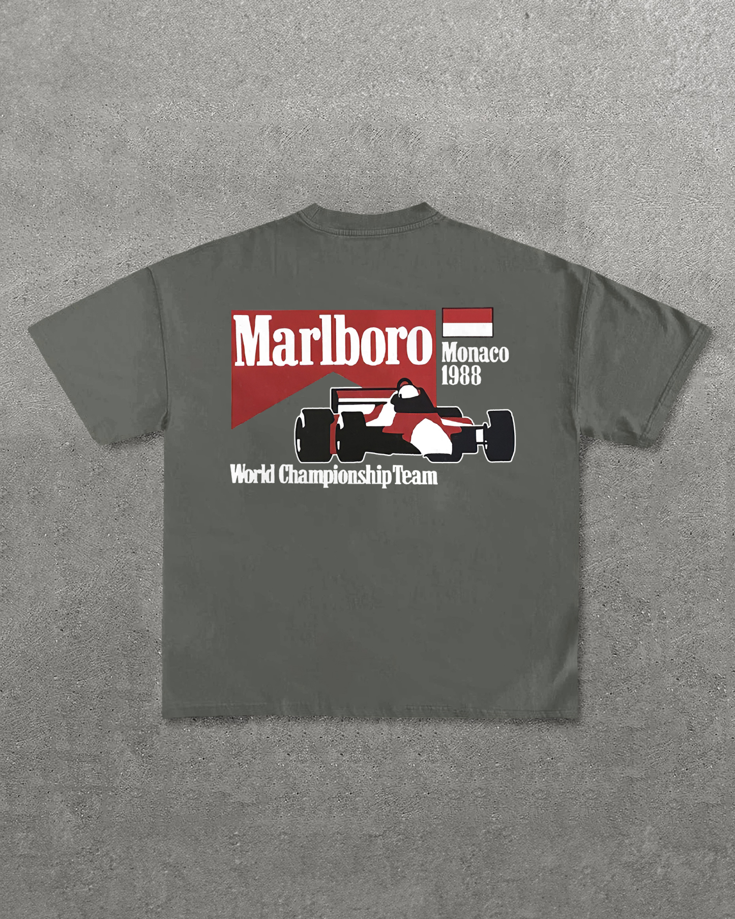 Marlboro World Championship Team Printed Unisex T-Shirt Image - 5