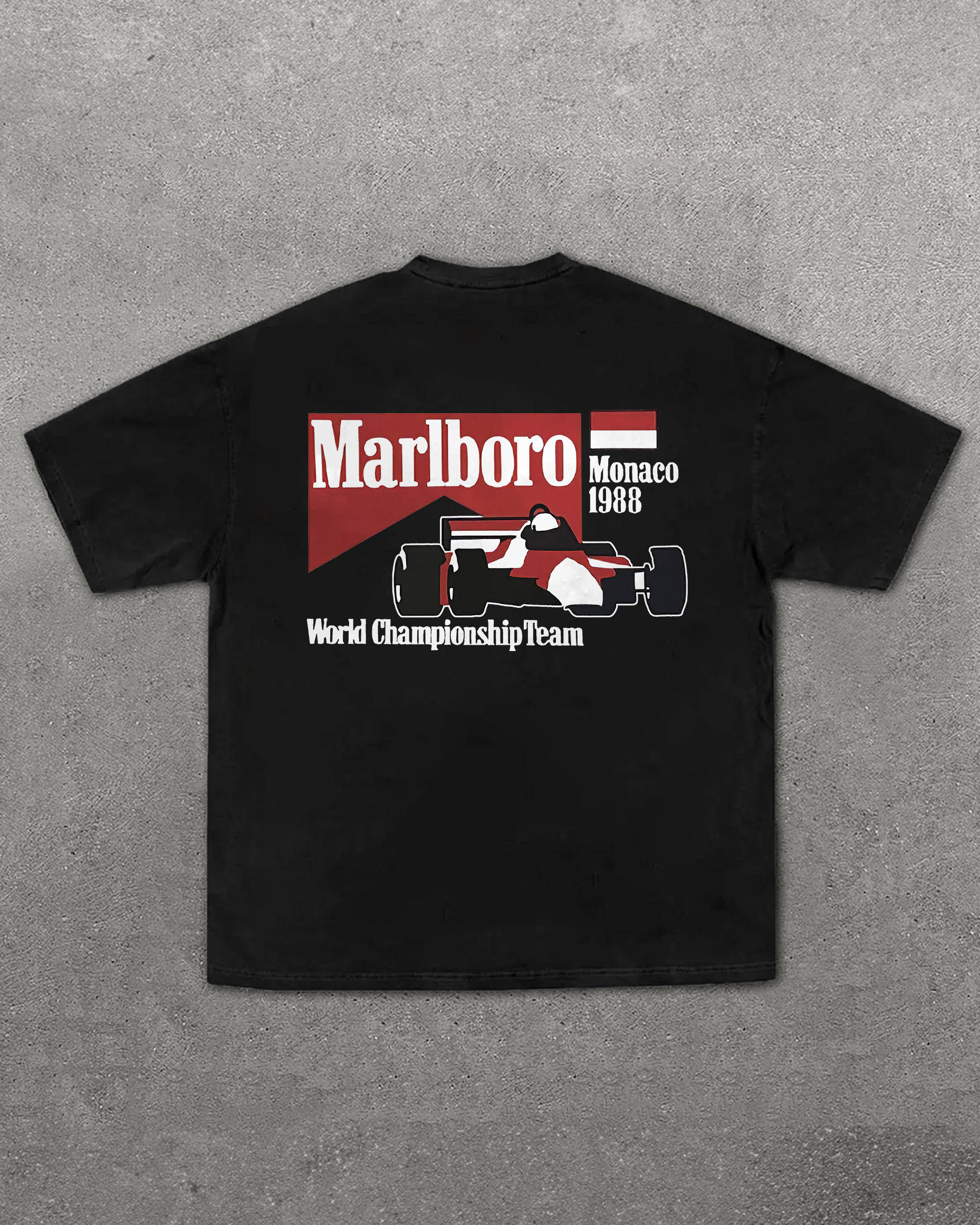 Marlboro World Championship Team Printed Unisex T-Shirt Image - 3