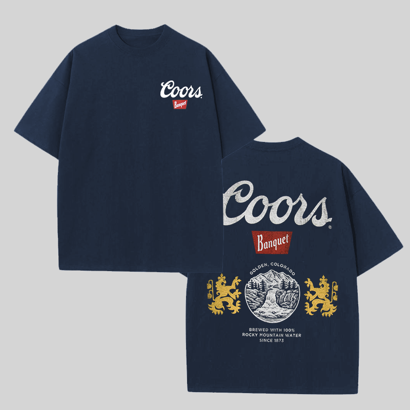 Coors Banquet Printed Unisex T-shirt Image - 1