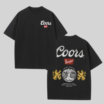 Coors Banquet Printed Unisex T-shirt Image - 2