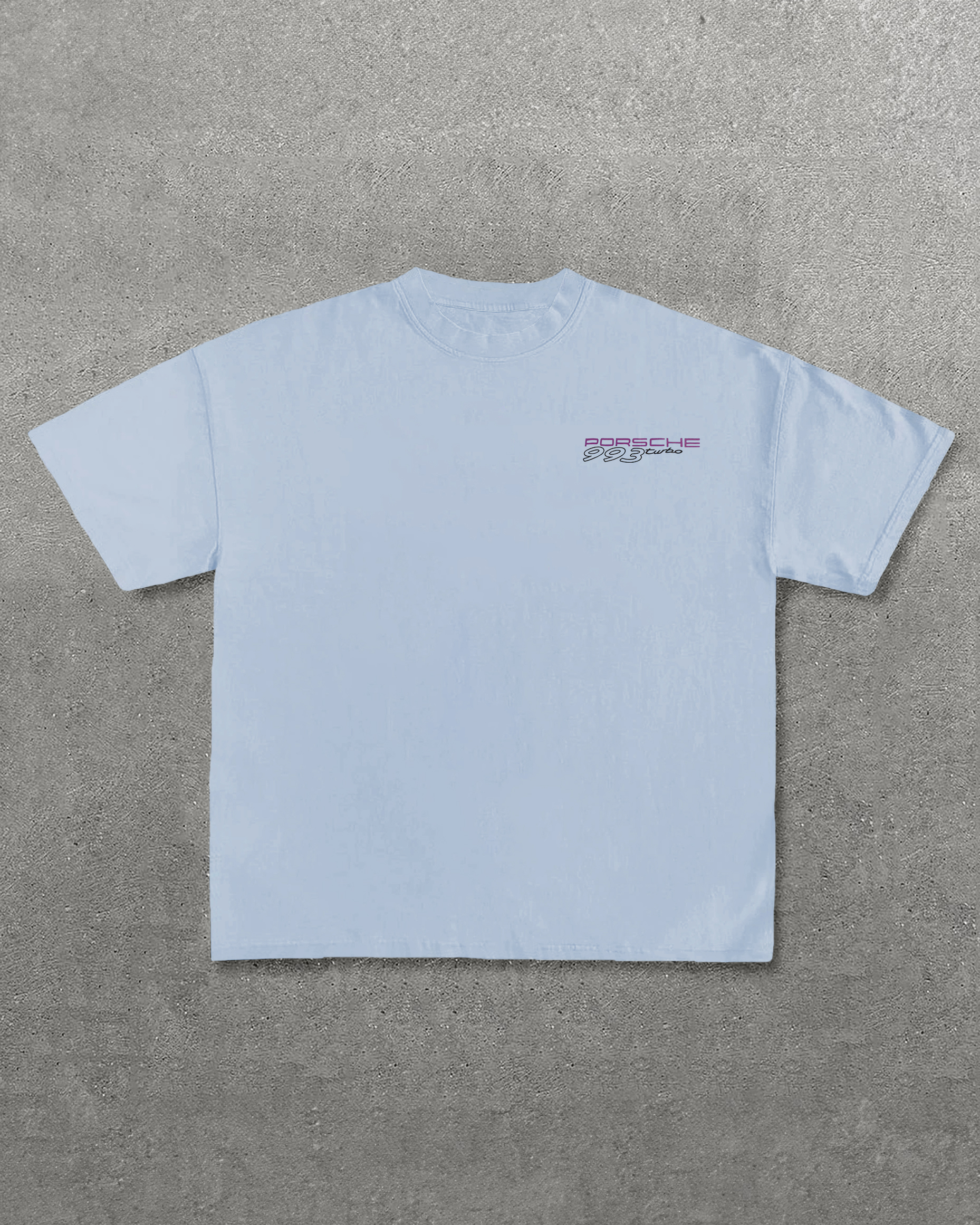 Porsche 993 Turbo Printed Unisex T-Shirt Image - 8