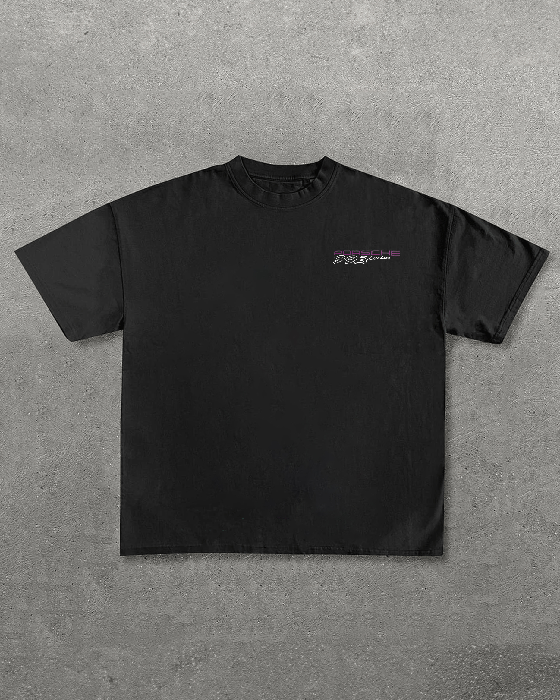 Porsche 993 Turbo Printed Unisex T-Shirt Image - 4