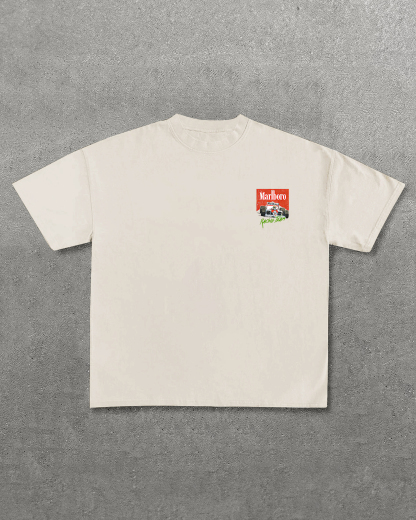 Marlboro Racing Team Printed Unisex T-Shirt Image - 4