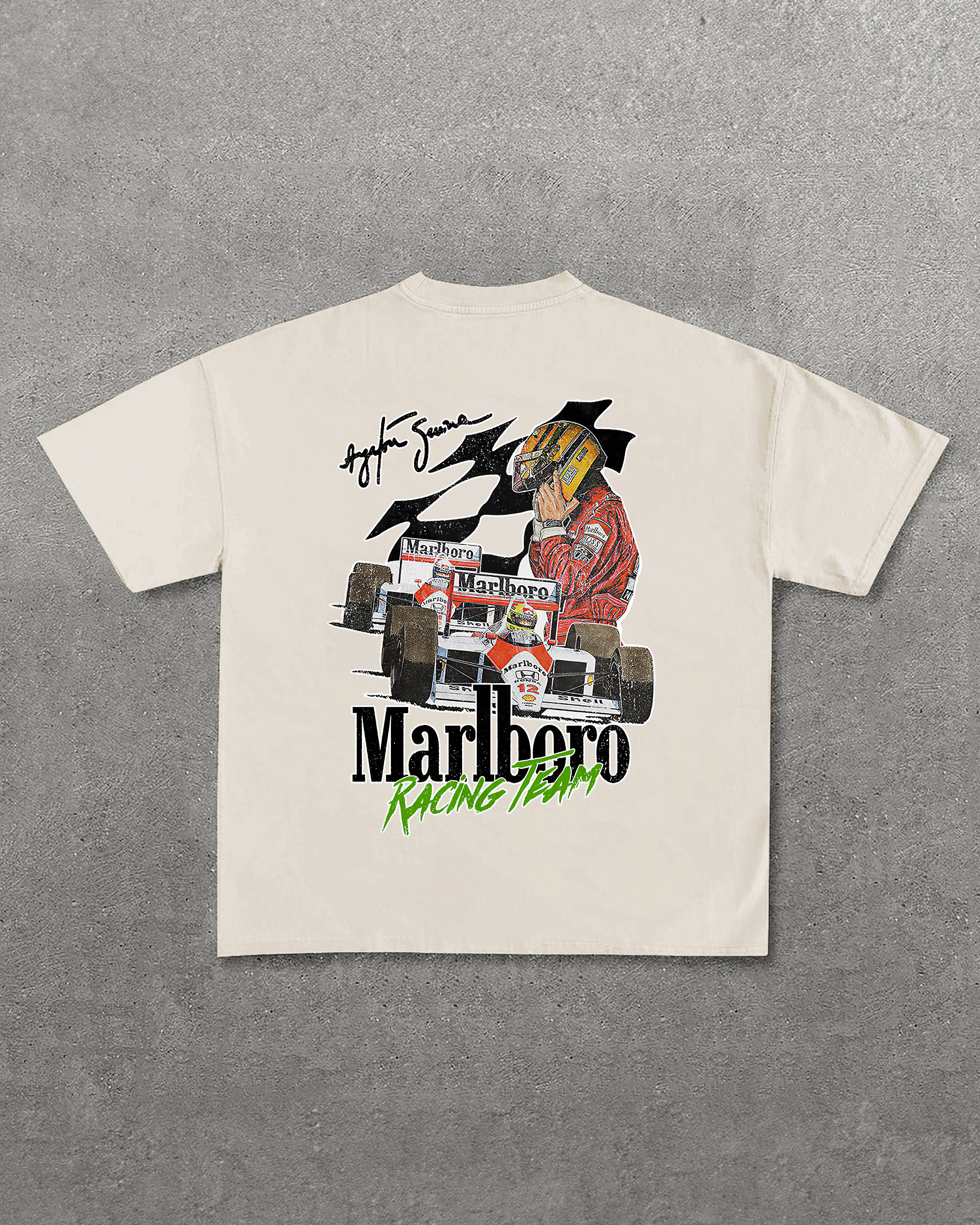 Marlboro Racing Team Printed Unisex T-Shirt Image - 3