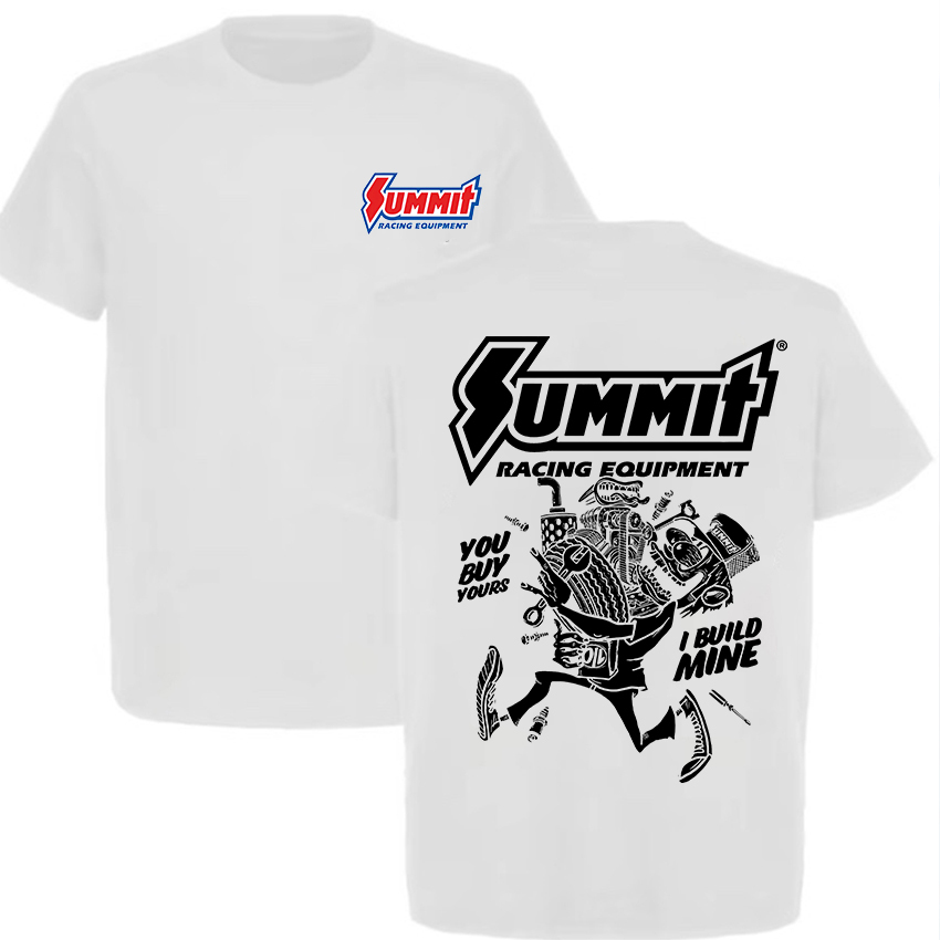 Summit Racing Equipment Printed Unisex Oversized T-shirt Image - 6