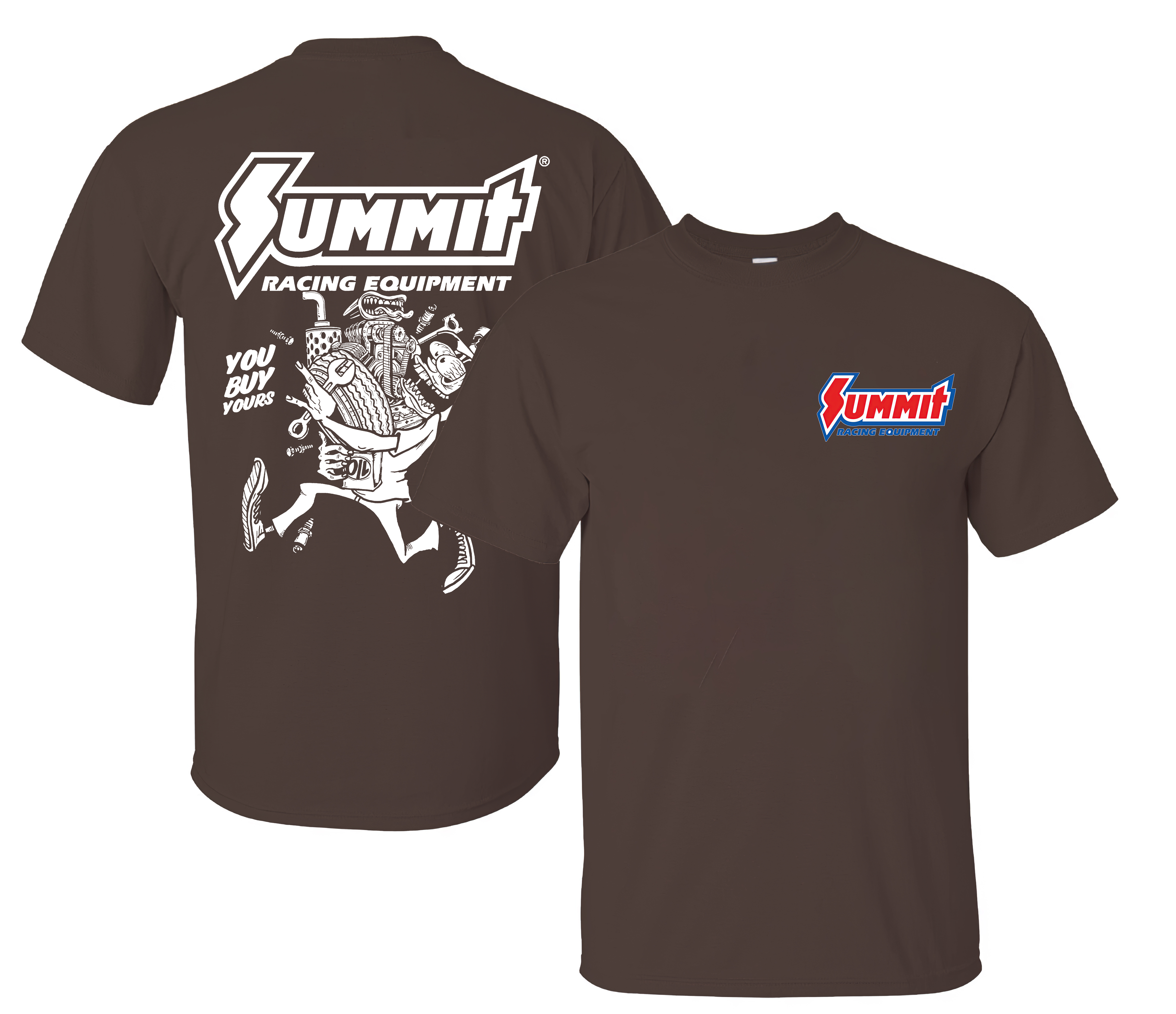Summit Racing Equipment Printed Unisex Oversized T-shirt Image - 7