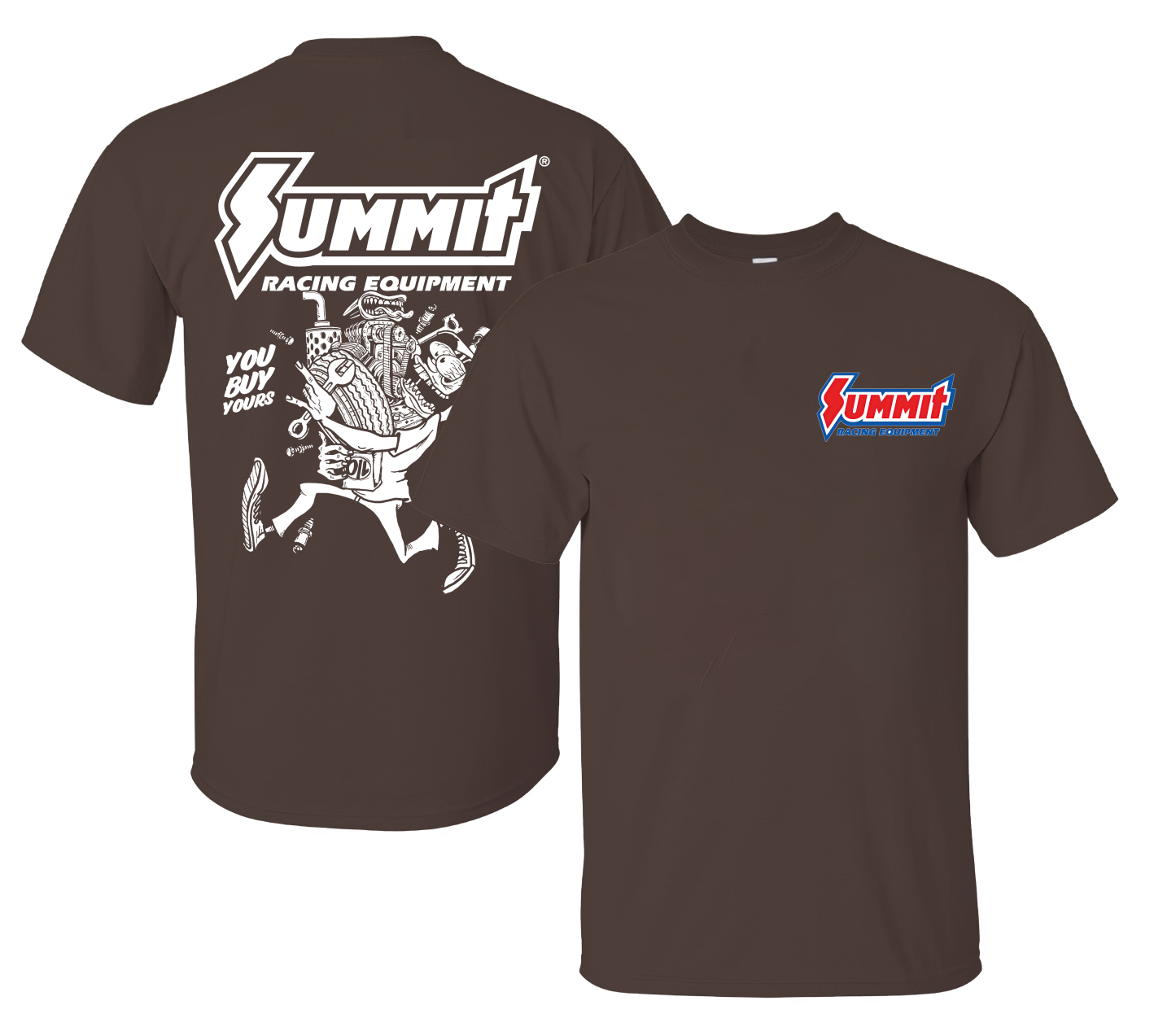 Summit Racing Equipment Printed Unisex Oversized T-shirt Image - 7