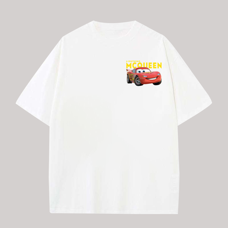 Lightning McQueen Printed Unisex T-shirt Image - 2