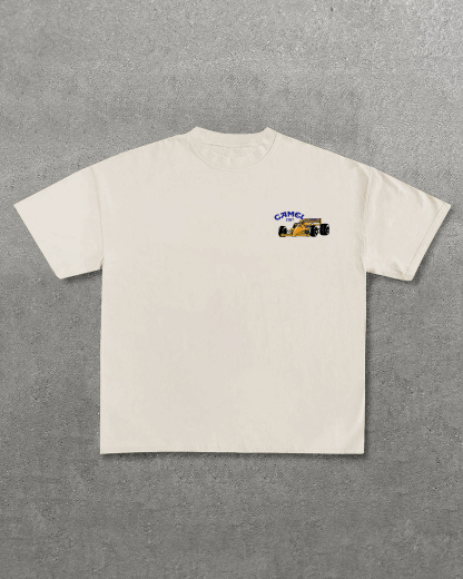 Camel Team Lotus Honda Printed Unisex T-Shirt Image - 8