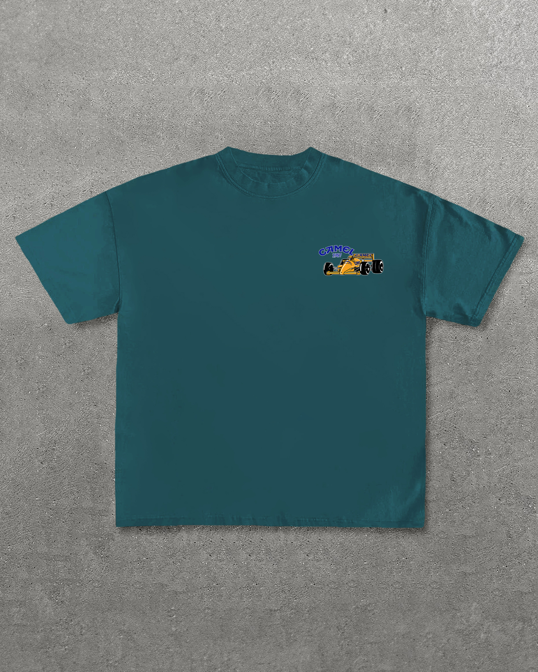 Camel Team Lotus Honda Printed Unisex T-Shirt Image - 10