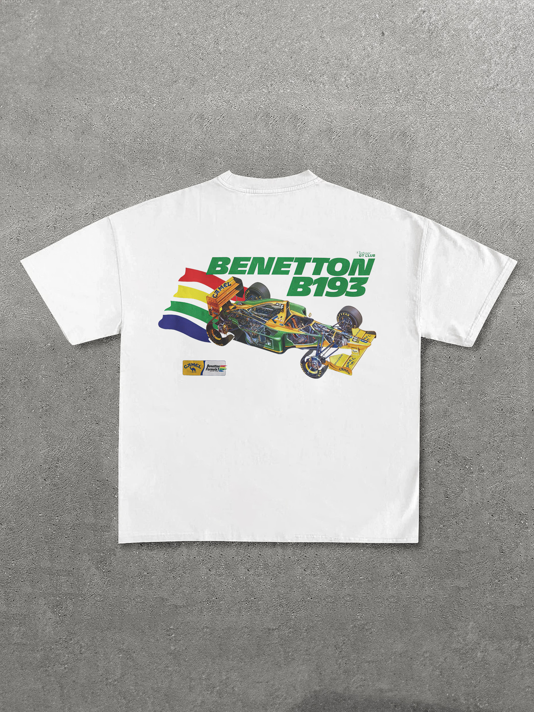 Benetton B193 Printed Unisex T-Shirt Image - 1