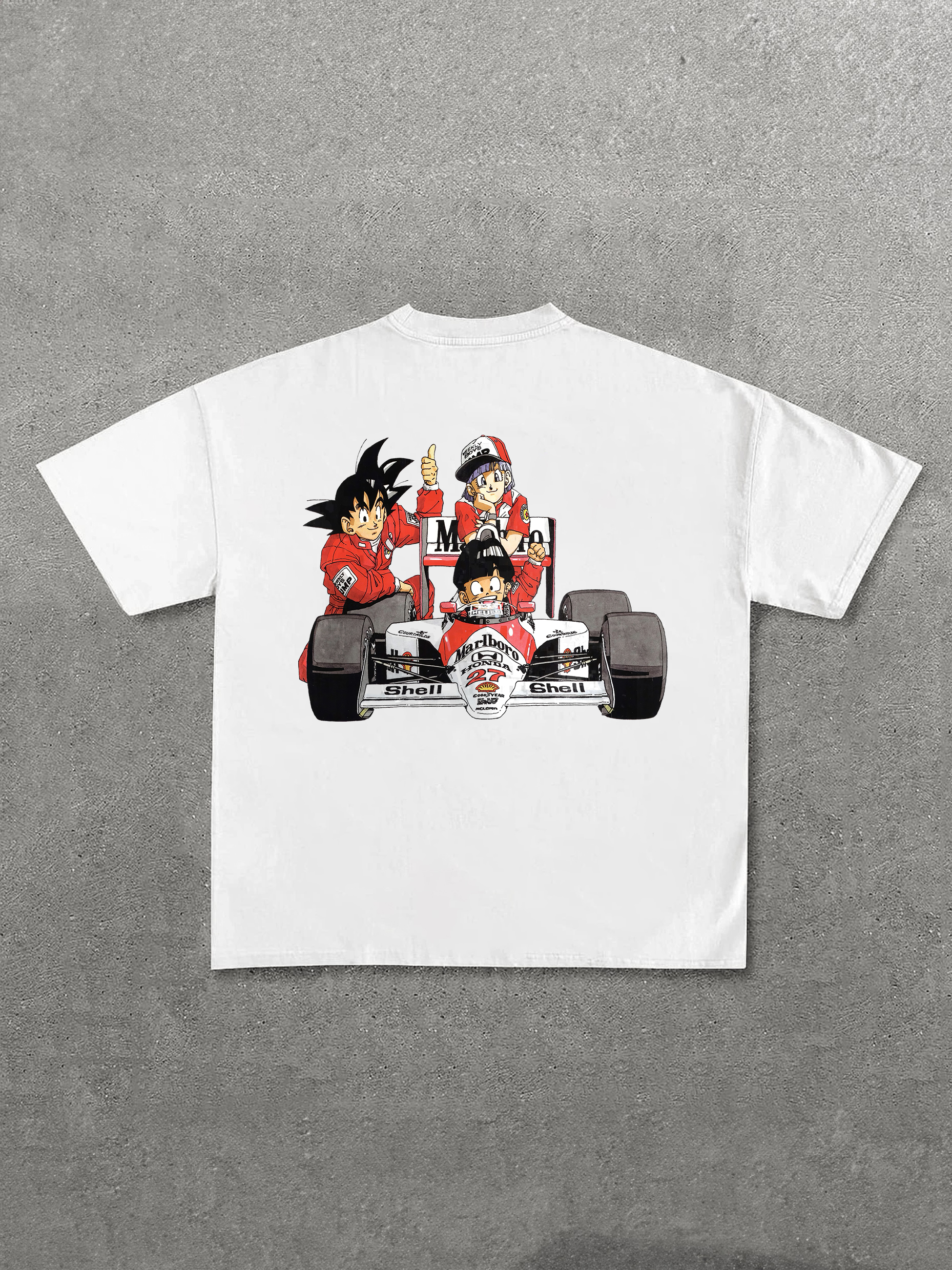 Marlboro Dragon Ball Team Printed Unisex T-Shirt Image - 1