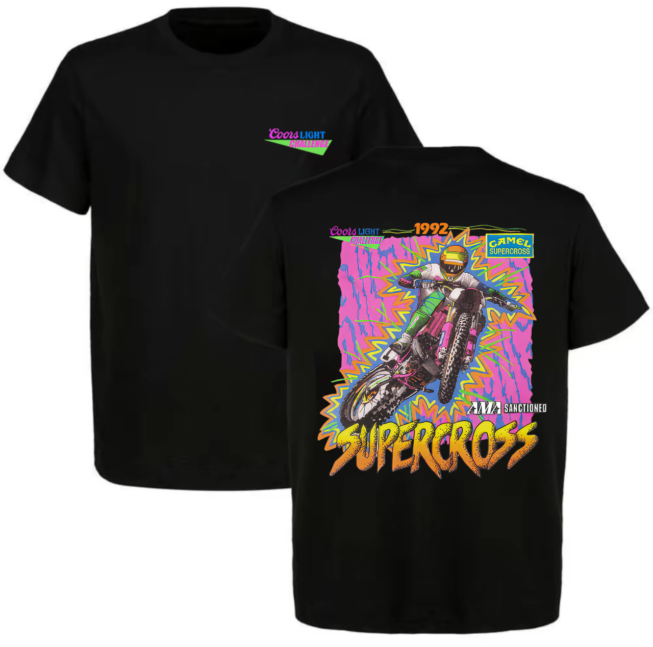 Coors Light Challenge Printed Unisex Oversized T-shirt