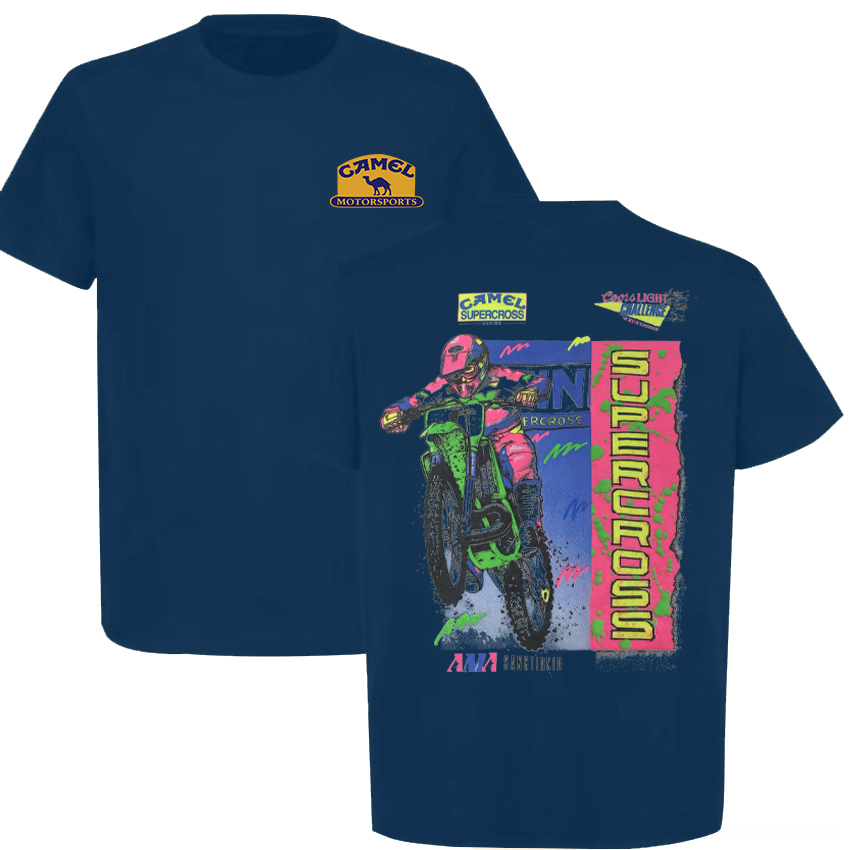 Camel Supercross Printed Men's T-shirt