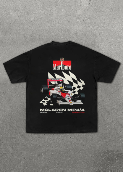 Marlboro McLaren MP4/4 Printed Unisex T-Shirt Image - 1