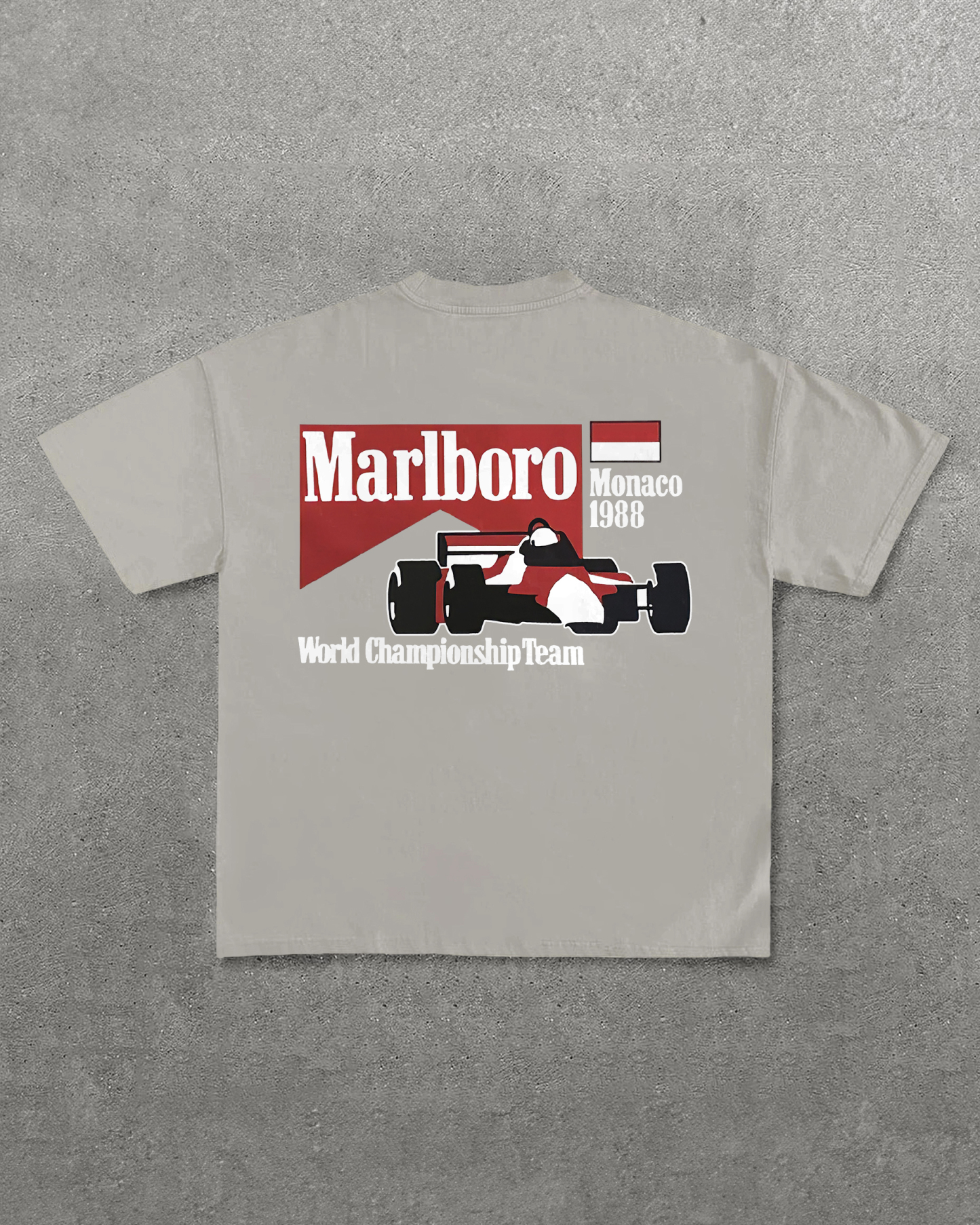Marlboro World Championship Team Printed Unisex T-Shirt Image - 17