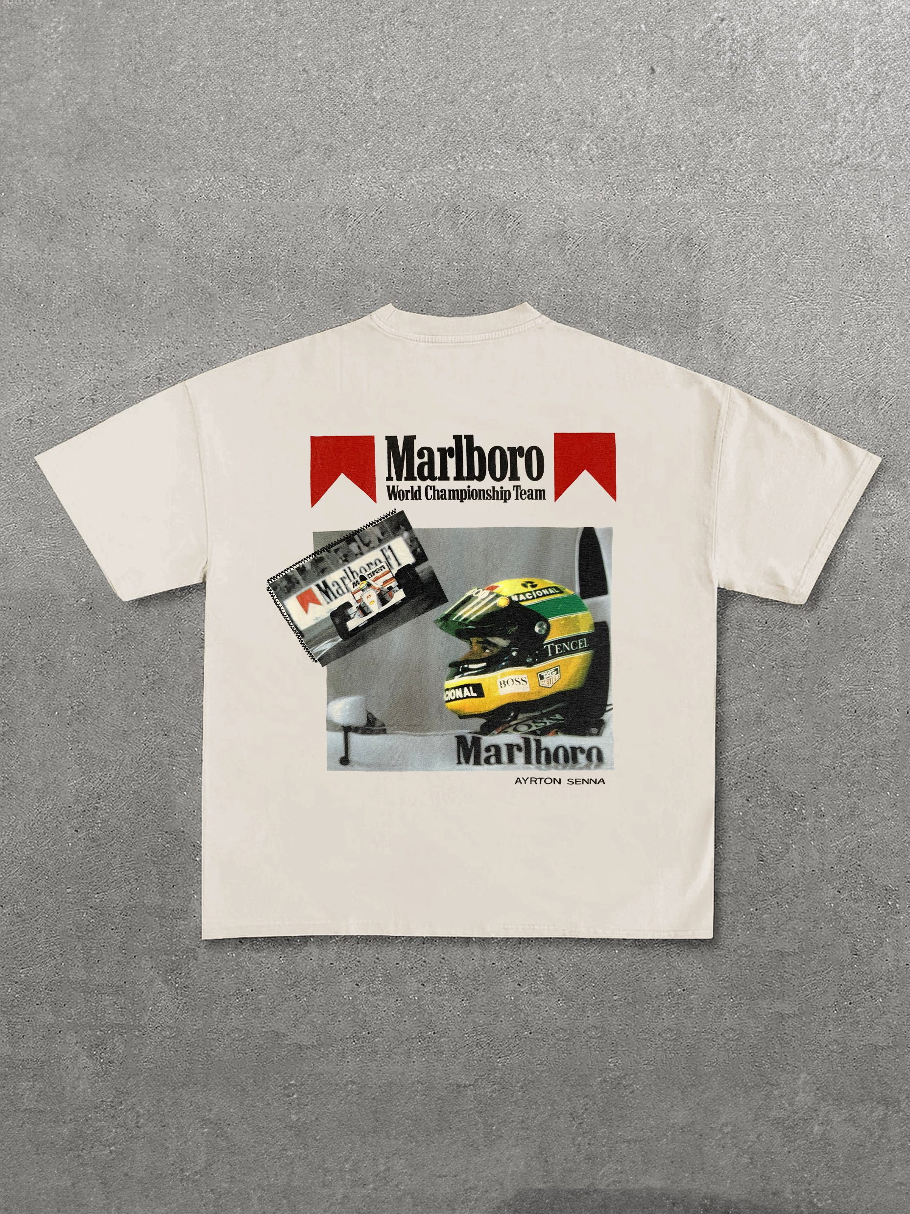 Marlboro World Championship Team Printed Unisex T-Shirt Image - 9