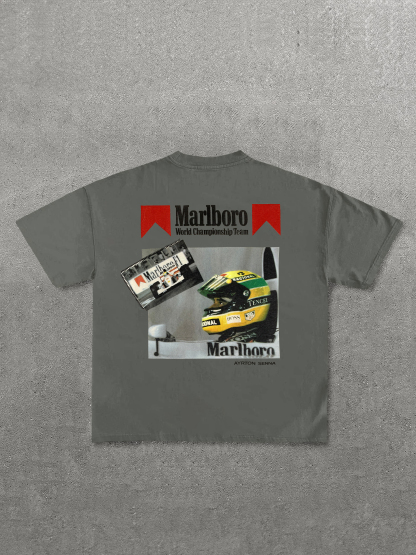 Marlboro World Championship Team Printed Unisex T-Shirt Image - 15